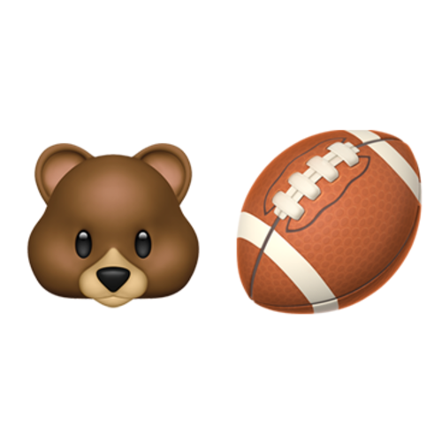 🐻🏈 Emoji Domain iOS rendering